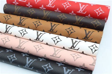 lv leather sheet|louis vuitton fabric faux leather.